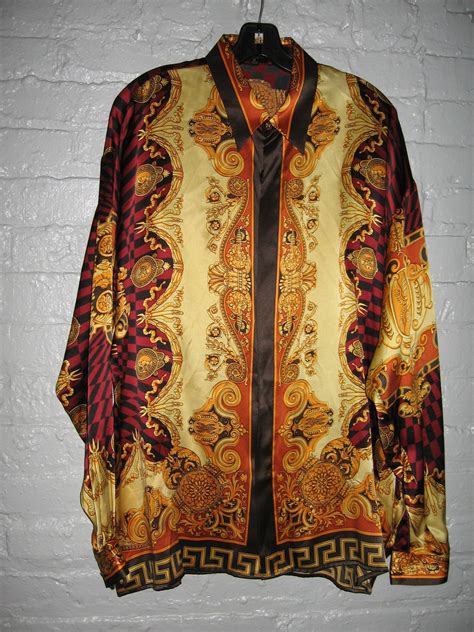 fake versace silk shirts